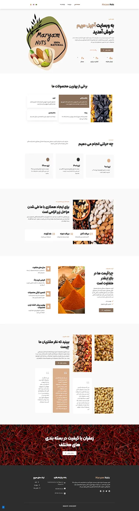 فروشگاه آجیل مریم