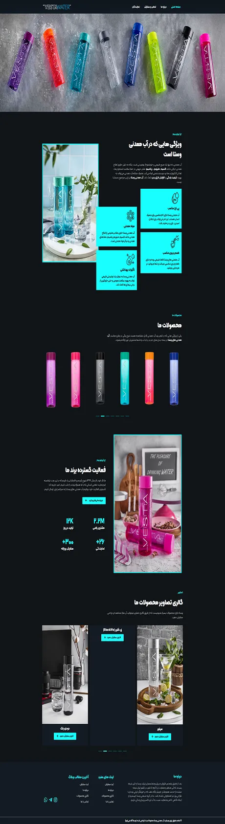 فروشگاه آب معدنی وستا